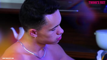 He Play With Me And Wrecks My Ass, Then I Enjoy His Feet And His Dick