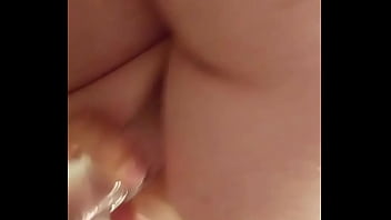 Little White Amateur Slut Takes A Big Dildo In The Ass