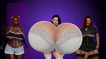 Maggie Threeway With Jenn And Lewdine