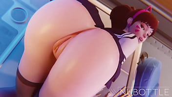 Dva Moviendo Su Trasero Como Bocadillo