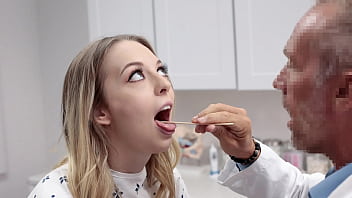 The Doctor Performing A Satisfying Procedure On The Teen Patient - Doctorbangs