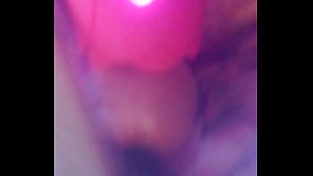 Beautiful Cumshot Hands Free In Her Pretty Pink Panties