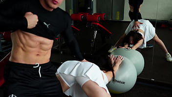 Pick Up At Gym ! -i Could Help U With Stratching At My Home Bubble Butt Girl