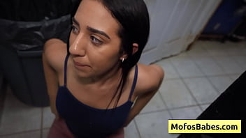 Sexy Teen Brunette With Nice Big Ass Fucked In The Laundromat - Nikki Mars, Jason Legend