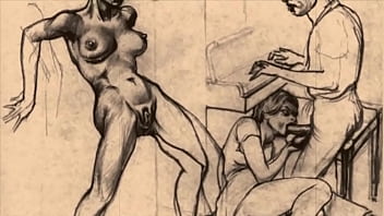 Vintage Erotic Drawings - cartoon, retro, animation, vintage, art, drawings, illustration - Video 265454
