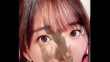 最高の顔マンコもえしに大量ドロドロ顔射　豊田萌絵ぶっかけ