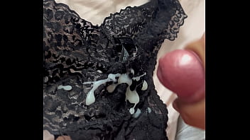 Spunking On Her Knickers