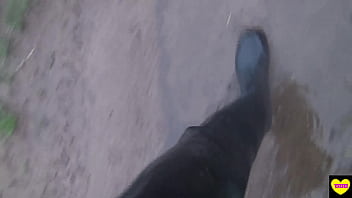 Bellas Rung Black Rubberboots