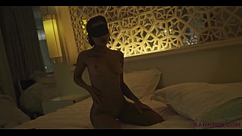 Sanktor - Skinny Blindfolded Slavegirl Training