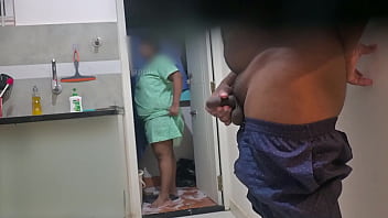 Flashing Dick To Maid Rasiya