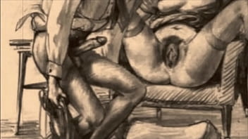 Vintage Erotic Drawings - cartoon, retro, animation, vintage, art, drawings, illustrations - Video 259789