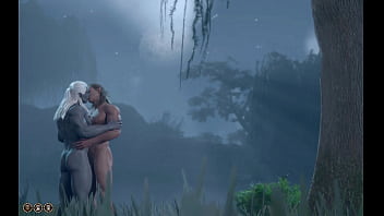 Baldur' Gate 3 Naked Playthrough: Halsin Romance Gay Sex Scene (no Mods)