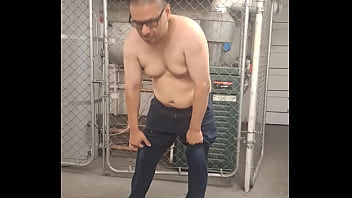 Laundry Stripped Nude To Cum