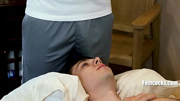 Cheer Up Cock From Step Dad Does The Trick - Dakota Lovell, Brody Kayman