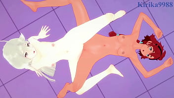 Cagalli Yula Athha And Lacus Clyne And Suletta Mercury And Miorine Rembran Intense Lesbian Play. - Mobile Suit Gundam Seed ＆ The Witch From Mercury Hentai