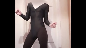 Leotard Strip Dance To Underwear (non - Nude)
