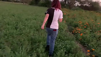 Morrita Cogiendo En El Cerro