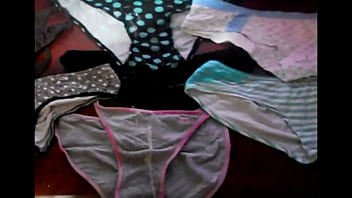 Milf And Teens Used Thongs Filled With Sperm!