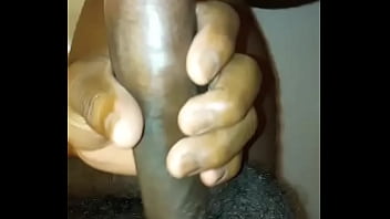 11 Inch Bbc Being Stroked While It Throbs