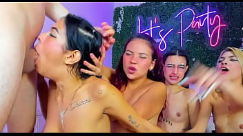 Desperate Latina Sluts Sucking Merciless Cock