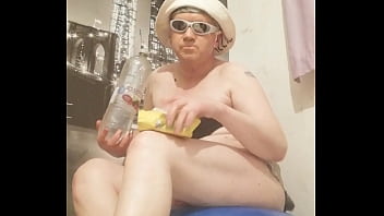 Ass To Mouth, Cock Cage And Dildo Use