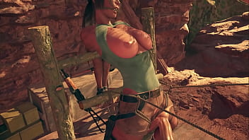 Sexual Gameplay Threesome Ass Fucked By Big Cock // Gameplay 3d