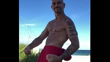 Beach Body Lifeguard Pornstar - pornstar, tan, fit, ripped, flexing, abs, beach-body - Video 246519