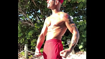 The Lifeguard Beach Body Pornstar