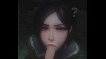 Viper Giving A Blowjob