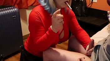 Shauna Giving Her Boytoy A Good Sbj