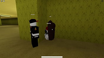 Two Robloxians Have A Fun Time In The Backrooms