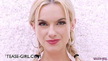 Sexy Teen Blonde Gives A Tease
