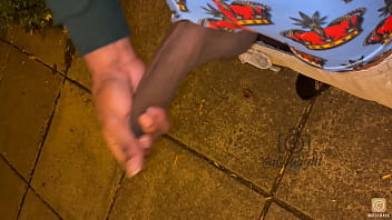 Jerking Off In Public - cumshot, cum, outdoor, real, amateur, homemade, POV, public, hung, exhibitionist, big-dick, risky, e - Video 243585