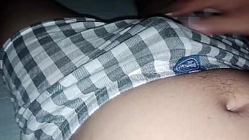 Please Masturbate My Hard Cock Creampie