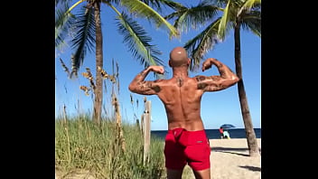 The Beach Body Lifeguard Pornstar - pornstar, tan, tattoo, beach, fit, muscles, italian, ripped, flexing, beach-body, fort-lauderdale-be - Video 246821