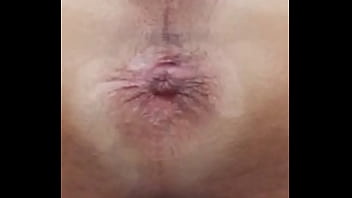 Exhibition De Mon Trou Du Cul éclaté Et Branlette De Ma Grosse Bite à Poil Sur Mon Transat