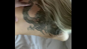 Aussie Blonde Slut Gets Fucked Hard Doggystyle