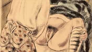 Vintage Erotic Drawings - cartoon, retro, animation, vintage, drawings, illustration - Video 208431