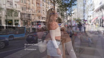 Shooting In Madrid City With Model Labonacloxy By Tromedeus