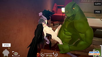 Ep9: Fucking Ava Against The Wall (sex Pose 4) - Orc Massage