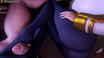 I Love Frieren Leggins Footjob And Thighjob Preview