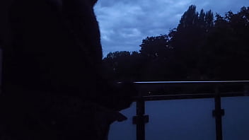 Too Horny I Had To Cum At A Friend' Balcony