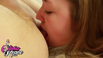 18 Year Old Teen Rims A Lucky Guy - Blowjob-brunette-bra-thong-amateur-chubby-lingerie-close-up-cum-swallowing-bedroom-blue-ey