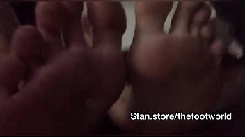 Pov You_re My Foot Stool - Sniff Your Girlfriend Millys Feet - Thefootworld