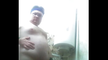 Bulgarian Gay Touches His Body