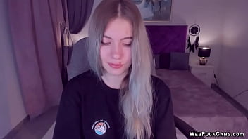 Blonde Amateur Ukrainian Teen On Webcam