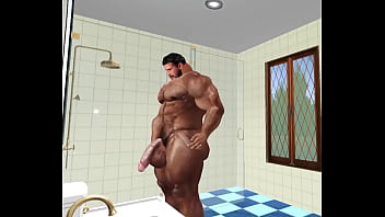 Spycam Big Heyward Pissing