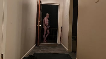 Outside At Night - outdoor, naked, solo, jerking, nude, outside, wanking, exposed, florida, hurricane, calvin-phillips, - Video 209264