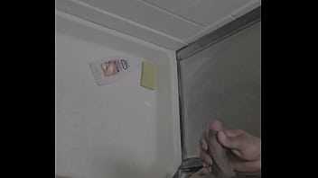 Masturbating In The Shower - cumshot, masturbation, big-cock, black-cock - Video 218508