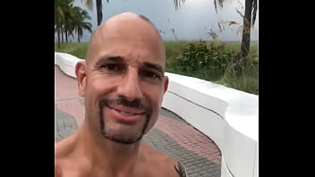 Rainbow At The Beach - tan, beach, walking, rainbow, abs, beach-body - Video 235304